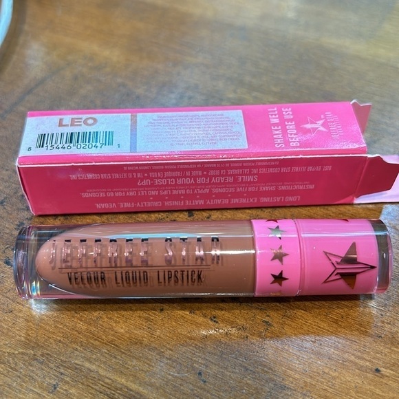 Brand New jeffree star the lower liquid lipstick Leo Orange brown new in box - Picture 4 of 4